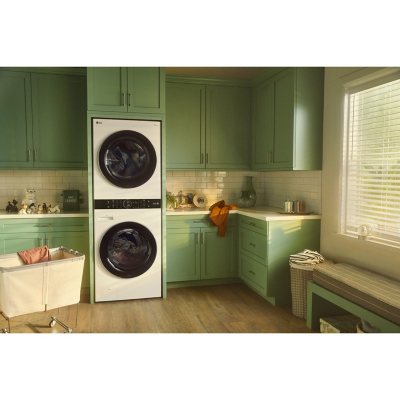 LG Single Unit Washtower- 4.5 Cu. Ft. Front Load Washer & 7.4 Cu. Ft Electric Dryer