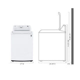 LG 4.5 cu.ft. Ultra Large Capacity Top Load Washer