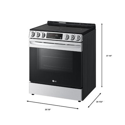 LG 6.3 Cu. Ft. Slide-In Electric Range - Smart Wi-Fi Enabled Fan Convection