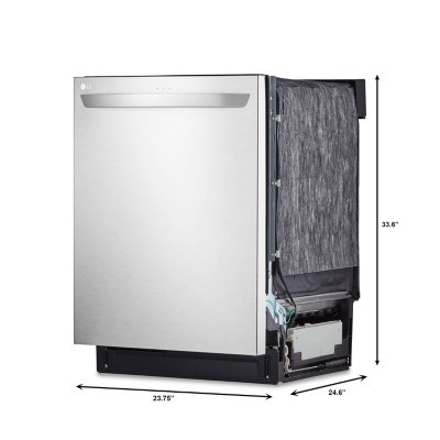 LG 46 dBA Top Control Dishwasher