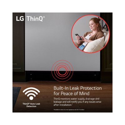 LG 46 dBA Top Control Dishwasher