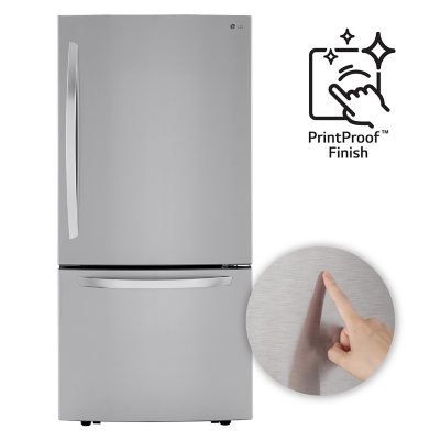 LG 26 Cu. Ft. Bottom Freezer Refrigerator