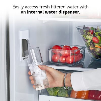 LG 23 cu. ft. French Door Counter Depth Refrigerator