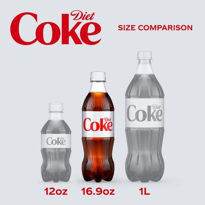 Diet Coke 16.9 fl. oz., 24 pk.