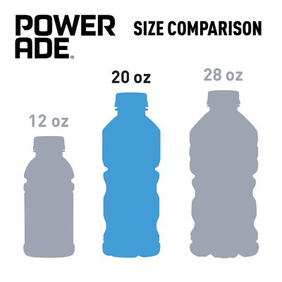 Powerade Sports Drink Variety Pack 20 fl. oz., 24 pk.