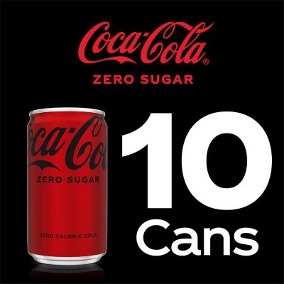 Coca-Cola Zero Sugar Mini Cans 7.5 fl. oz., 30 pk.