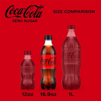 Coca-Cola Zero Sugar 16.9 fl. oz., 24 pk.