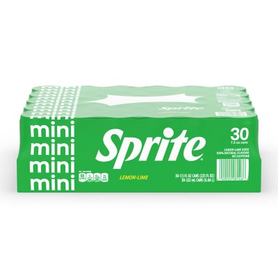 Sprite Mini Cans 7.5 fl. oz., 30 pk.