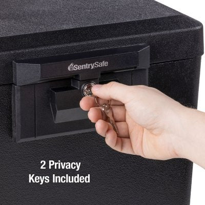 SentrySafe 1170 Fireproof Box with Key Lock 0.61 Cubic Feet