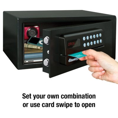 SentrySafe HL100ES Security Safe with Digital Keypad and Card Swipe 1.09 Cubic Feet