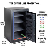 SentrySafe T0-331 Security Safe with Digital Keypad 6.0 Cubic Feet