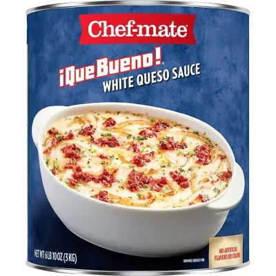 Chef-mate Â¡Que Bueno! White Queso Cheese Sauce, 106 oz.