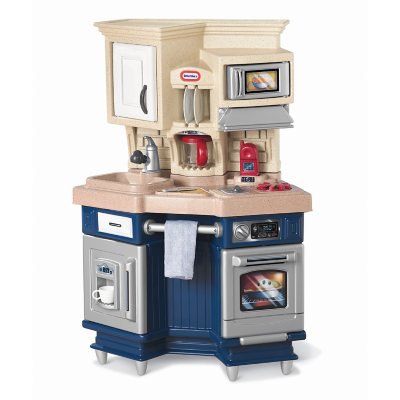 Little Tikes Super Chef Kitchen - Blue & Cream