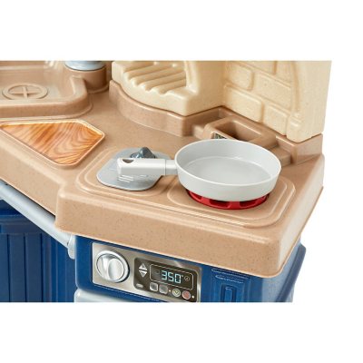 Little Tikes Super Chef Kitchen - Blue & Cream