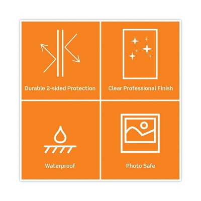 Scotch - Letter Size Thermal Laminating Pouches, 3 mil, 11 1/2 x 9 - 100 per pack