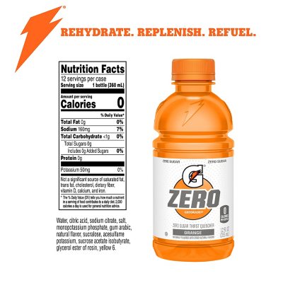 Gatorade Zero Sugar Thirst Quencher, Variety Pack 12 fl. oz., 28 pk.