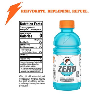 Gatorade Zero Sugar Thirst Quencher, Variety Pack 12 fl. oz., 28 pk.
