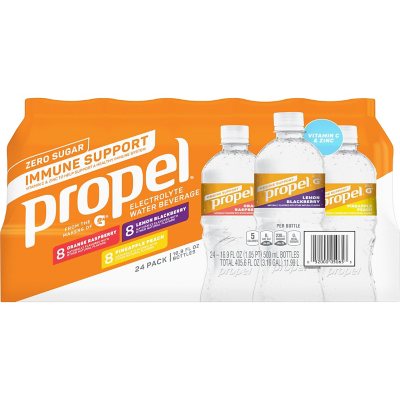 Propel Immune Support Zero Sugar Variety Pack 16.9 fl. oz., 24 pk.