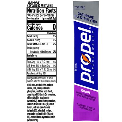 Propel Powder Variety Pack, 40 pk.