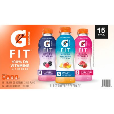 Gatorade G Fit Variety Pack 16.9 fl. oz., 15 pk.