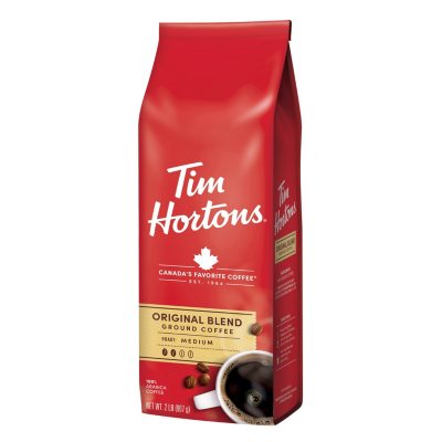 Tim Hortons Original Blend Ground Coffee, Medium Roast, 32 oz.