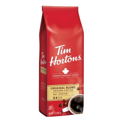 Tim Hortons Original Blend Ground Coffee, Medium Roast, 32 oz.