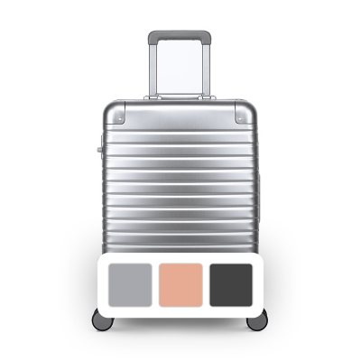 X Series by iFLY Quest 22" Aluminum Carry-on, Choose Color