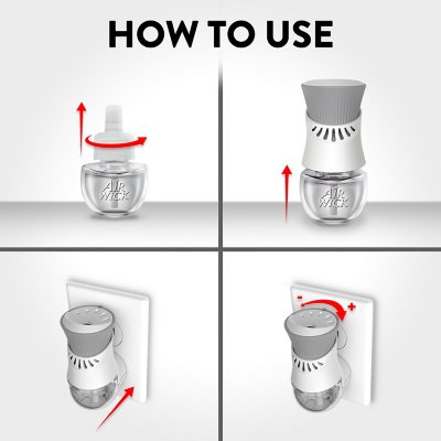 Air Wick Essential Oil Air Freshener, Lavender & Chamomile, 9 Refills