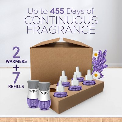 Air Wick Scented Oil Air Freshener Kit, Hawaii, 2 Warmers + 7 Refills