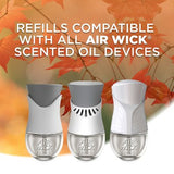 Air Wick Scented Oil Air Freshener Refills, Brown Sugar & Vanilla, 9 ct.