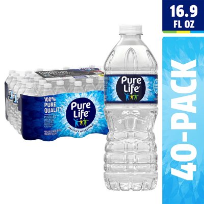 Pure Life Purified Water 16.9 fl. oz., 40 pk.