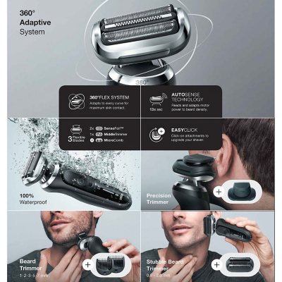 Braun Series 7 7089cc Electric Razor Shaver Kit