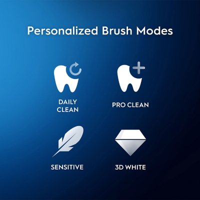 Oral-B Pro Clean X Rechargeable Toothbrush, 2 Pack + 3 Brush Heads