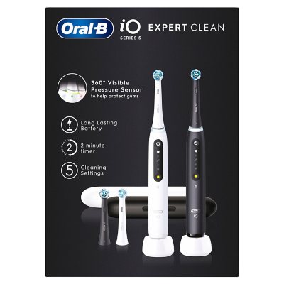 Oral-B iO Series 5 Rechargeable Toothbrush Dual Pack