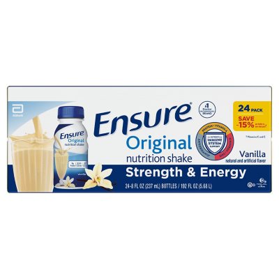 Ensure Original Nutrition Shake, Vanilla 8 fl. oz., 24 ct.