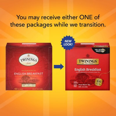 Twinings English Breakfast Tea Bags 100 ct.