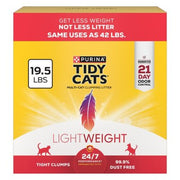 Purina Tidy Cats Multi-Cat Light Weight Clumping Cat Litter, 19.5 lbs.