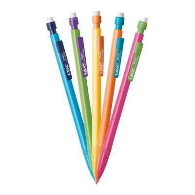 BIC Xtra-Strong Mechanical Pencil, 0.9mm, Assorted Colors, 24ct.