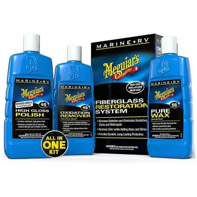 Meguiar'sÂ® Marine/RV Fiberglass Restoration System Kit