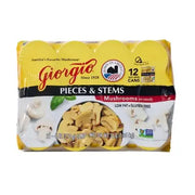 Giorgio Mushroom Pieces and Stems, 4 oz., 12 ct.