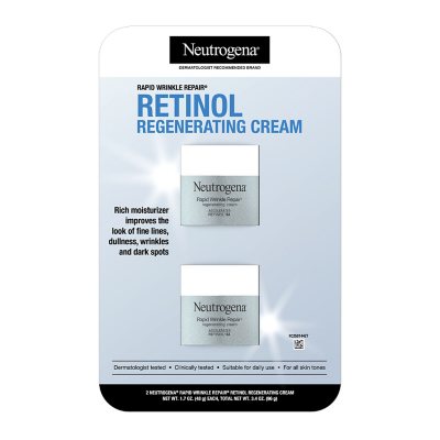Neutrogena Rapid Wrinkle Repair Retinol Regenerating Cream, 1.7 oz., 2 pk.