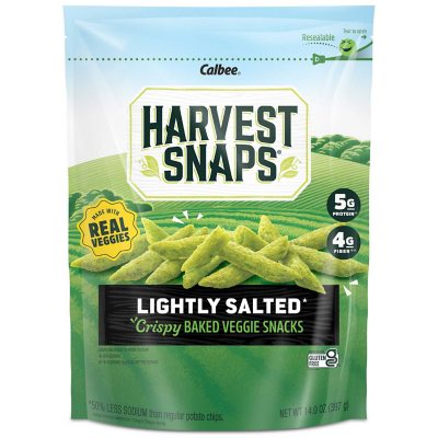 Harvest Snaps Gebackene grüne Erbsensnacks 14 oz.
