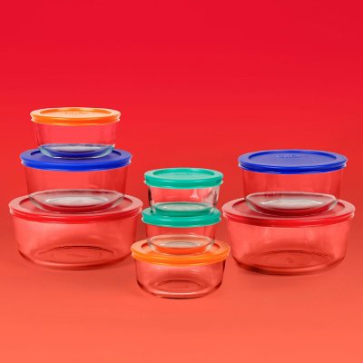 Pyrex Simply Store 28-Piece Glass Food Storage Set