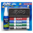 Expo - Low Odor Dry Erase Marker Starter Set, Assorted - 4 per Pack