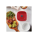 Rubbermaid 50-Piece EasyFind Lids Vented Food Storage Set