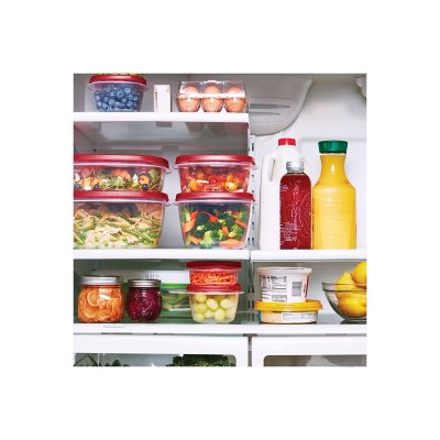 Rubbermaid 50-Piece EasyFind Lids Vented Food Storage Set