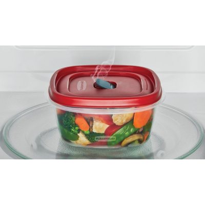 Rubbermaid 50-Piece EasyFind Lids Vented Food Storage Set