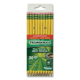 Ticonderoga Pre-Sharpened Pencil, HB #2, Yellow Barrel, 30ct.