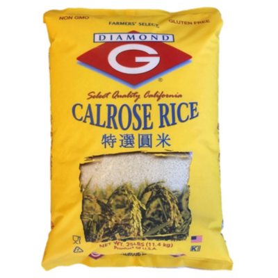 Diamond G Calrose Reis, 11,34 kg.