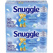 Snuggle Fabric Softener Dryer Sheets, Blue Sparkle, 320 ct.